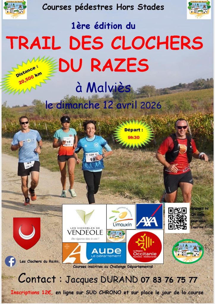 Affiche de la course Les clochers du RAZES