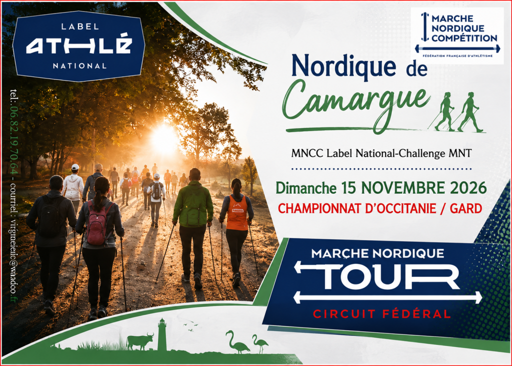 Affiche de la course LA NORDIQUE EN CAMARGUE