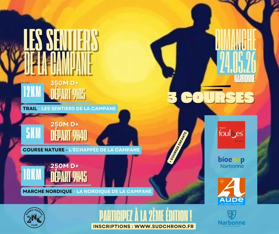 Affiche de la course Les sentiers de la Campane