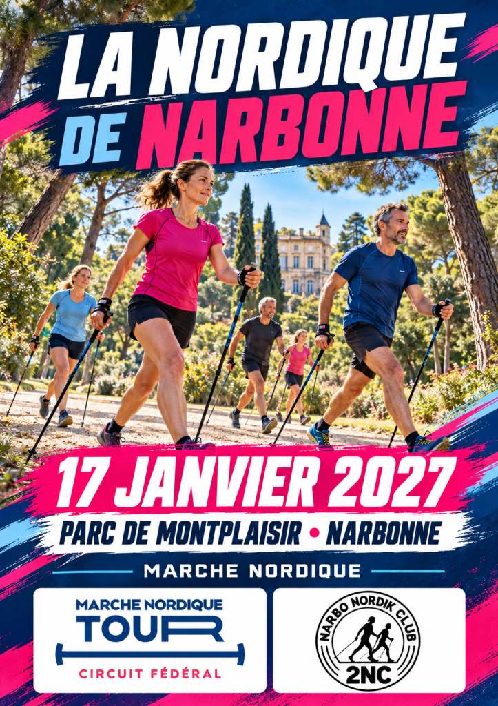 Affiche de la course LA NORDIQUE DE NARBONNE MNT LABEL NATIONAL